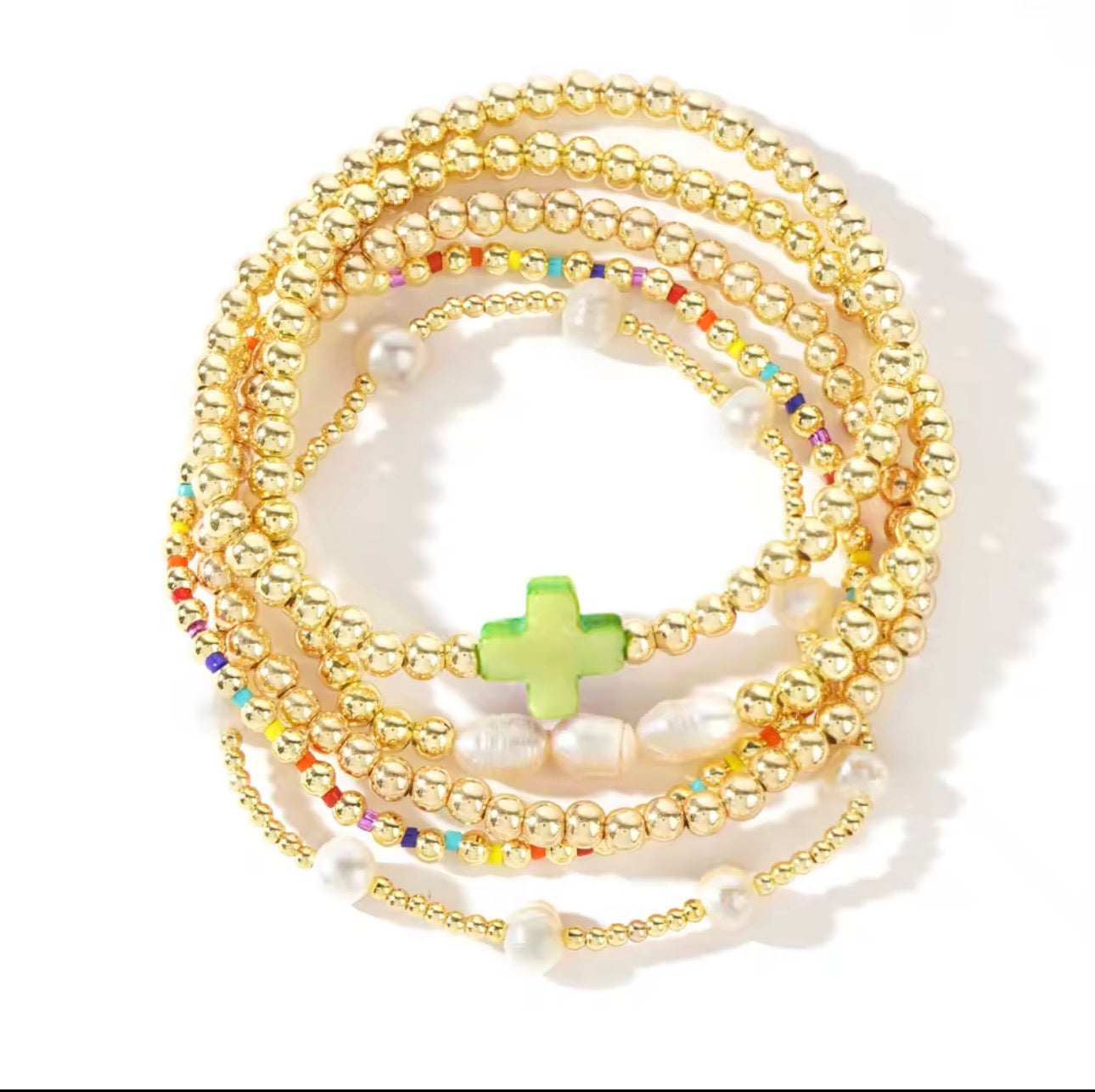 Handmade Colorful Beaded Bracelets