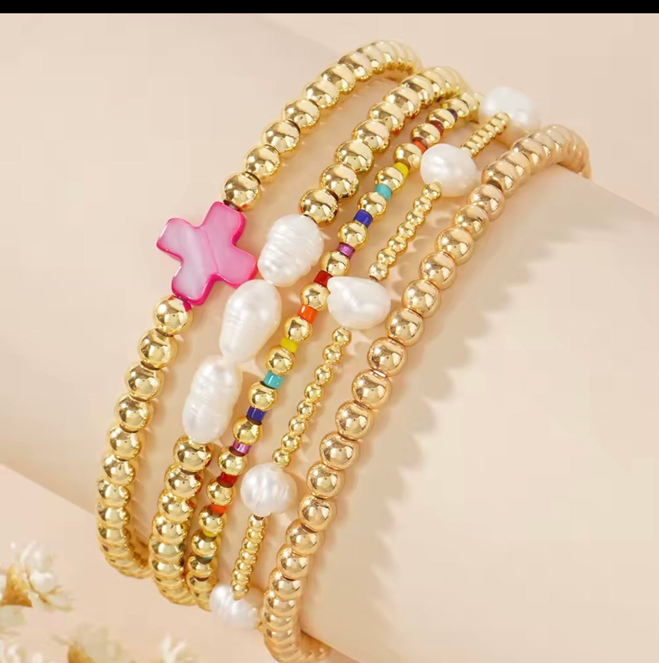 Handmade Colorful Beaded Bracelets