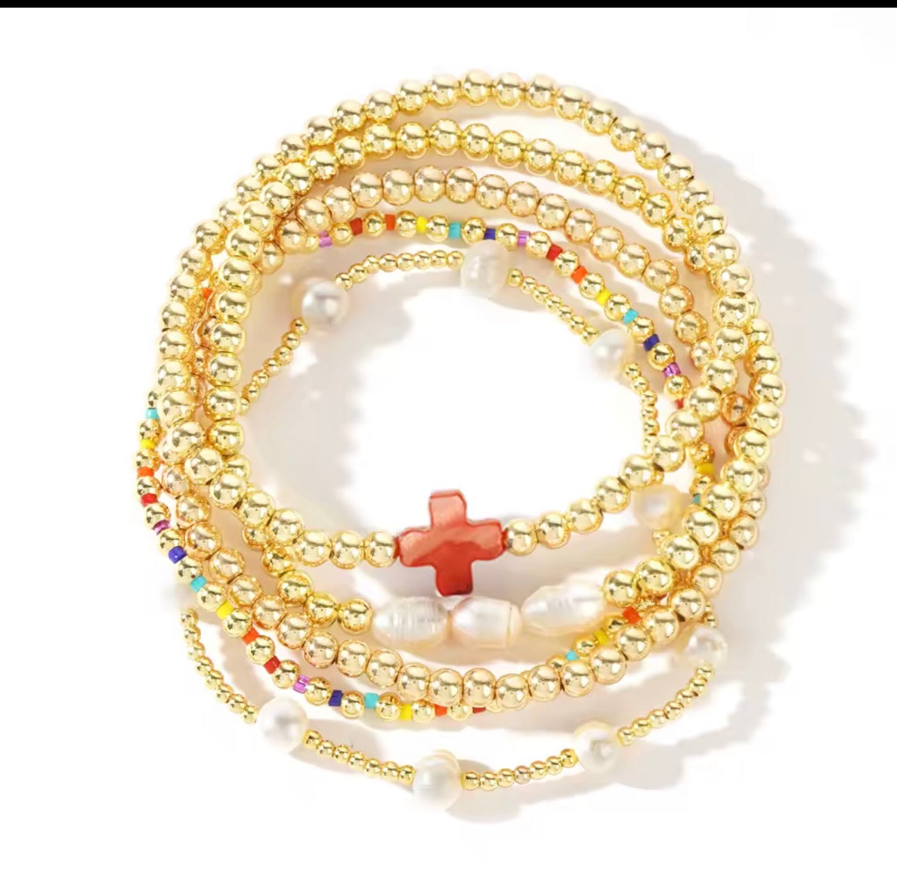 Handmade Colorful Beaded Bracelets
