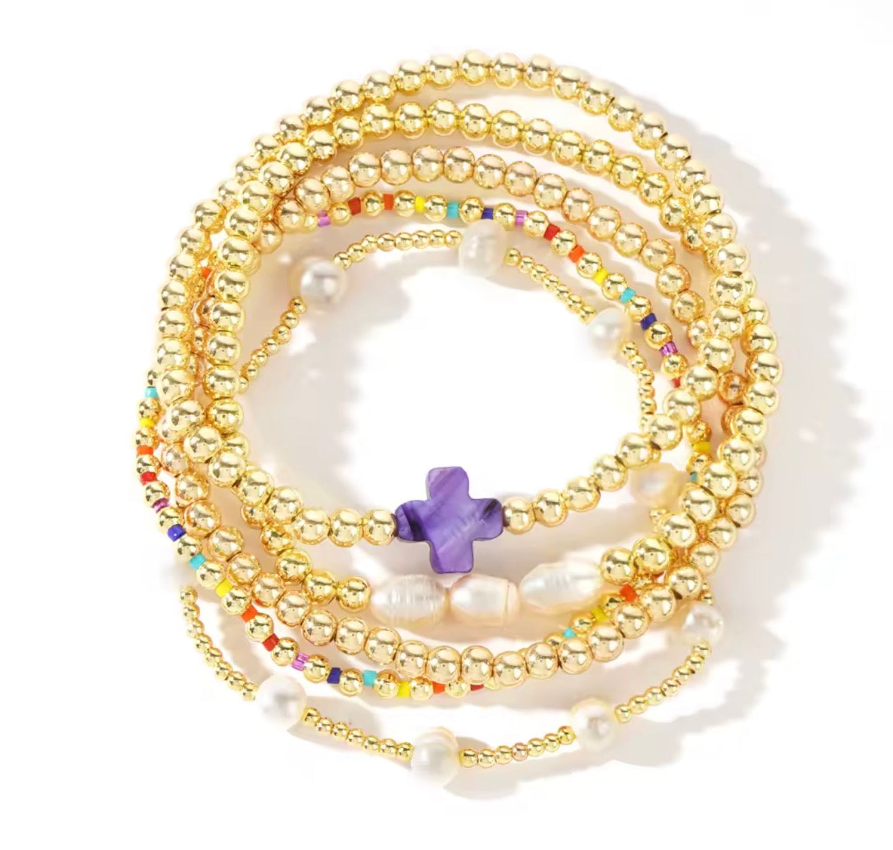 Handmade Colorful Beaded Bracelets